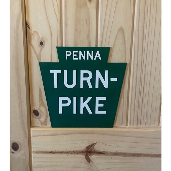 Pennsylvania Turn Pike Road Sign Highway Interstate Travel - Picture 1 of 2